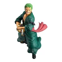 Bandai-Modèle de figurine en PVC Banpresto Anime, Grandista Roronoa Zoro, jouet à collectionner, cadeau d'anniversaire et de Noël, original, 1 pièce 4