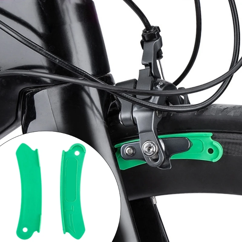 DLPRK 4 pezzi Blocco Freno Bicicletta, Ganascia Freno Bicicletta, Freno Bicicletta, Grande per Mountain Bike