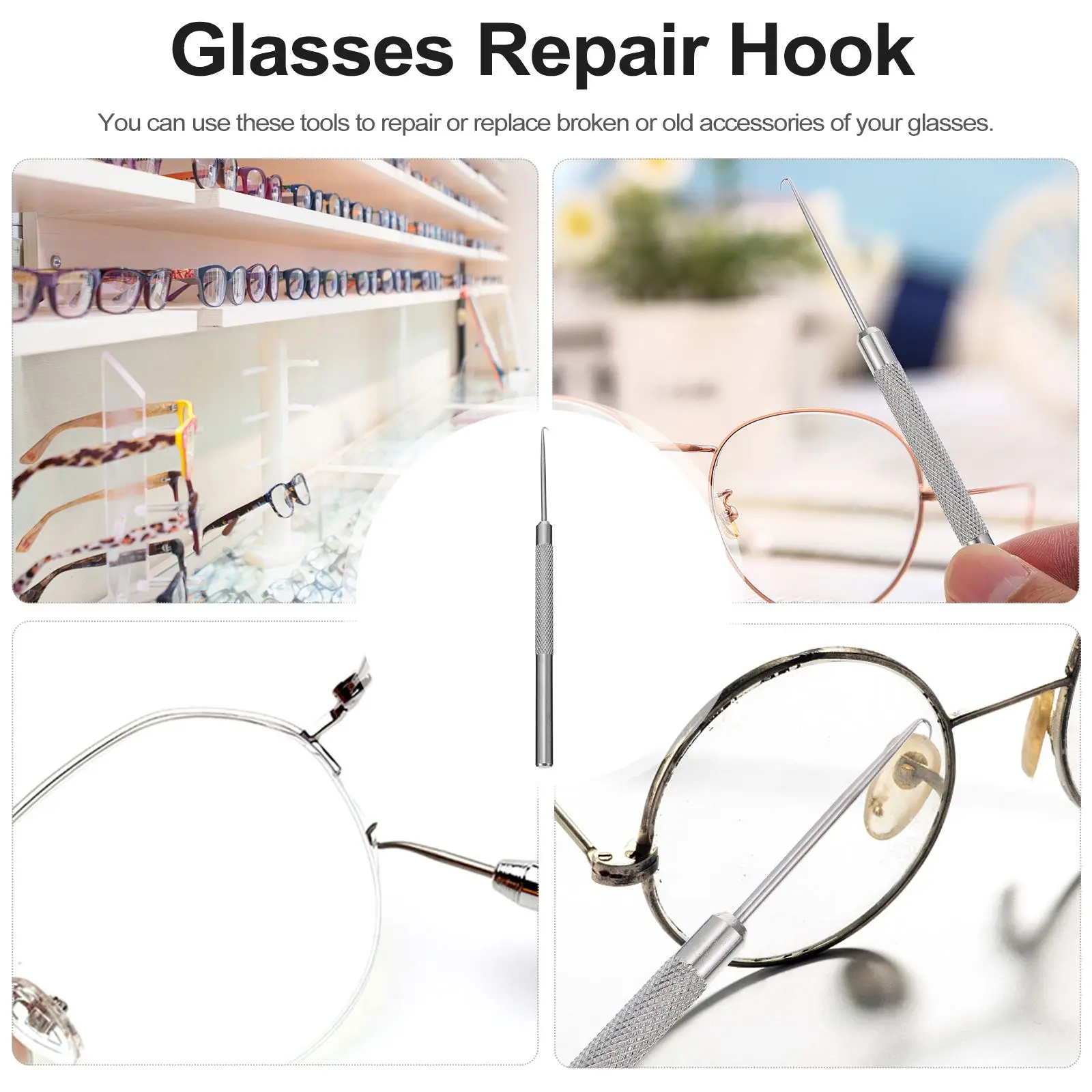 Enhanced Half-Frame Glasses Repair Kit
