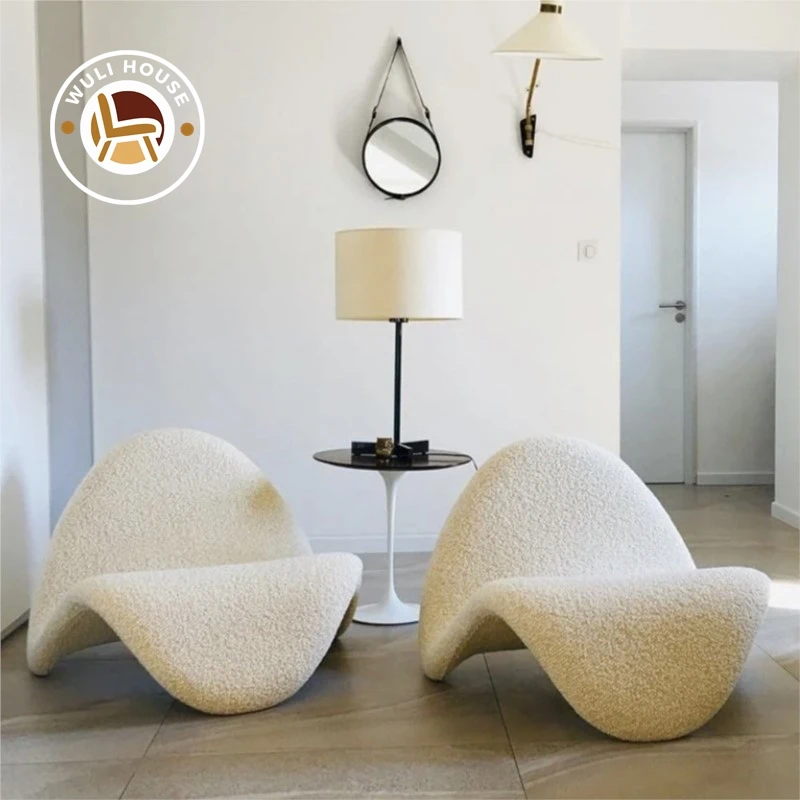 Nordic Designer Lazy Sofa Lounge Chair Ins Celebrity Tongue Sofa Chair Post-modern Homestay Model Room Drop Shopping sofa chair
