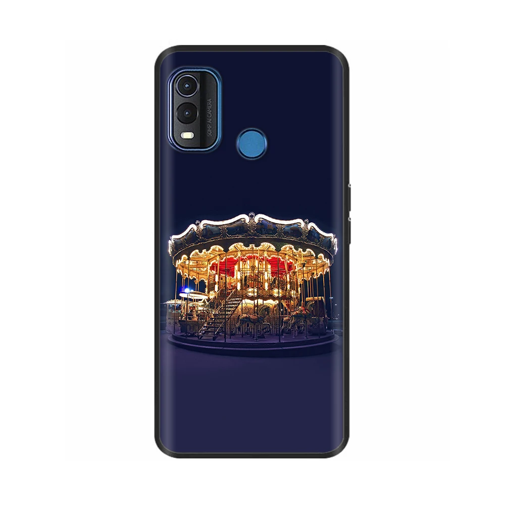 Chic Heart Flower Soft Silicone Phone Case - Black TPU Protective Bumper Cover