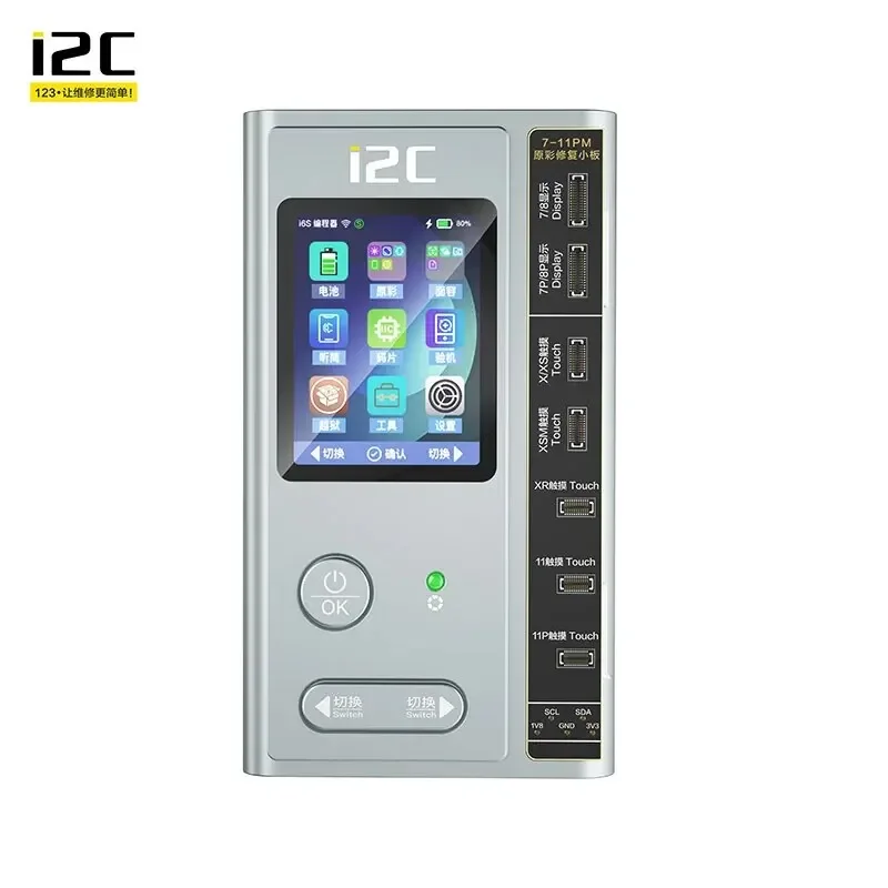 Programmatore I2C I6S Layar Asli Baterai Pemulihan Nada Asli Dan Alat Perbaikan Dot Maxtrix Untuk Iphone 6G - 14 Pro Max