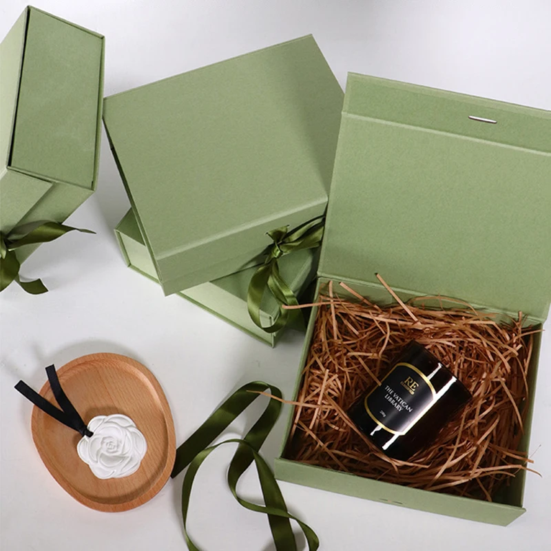 10PCS Luxury Magnetic Gift Boxes with Custom Logo, Foldable Cardboard Proposal Boxes fo... - SKU LMGB2241 - UGI Packaging