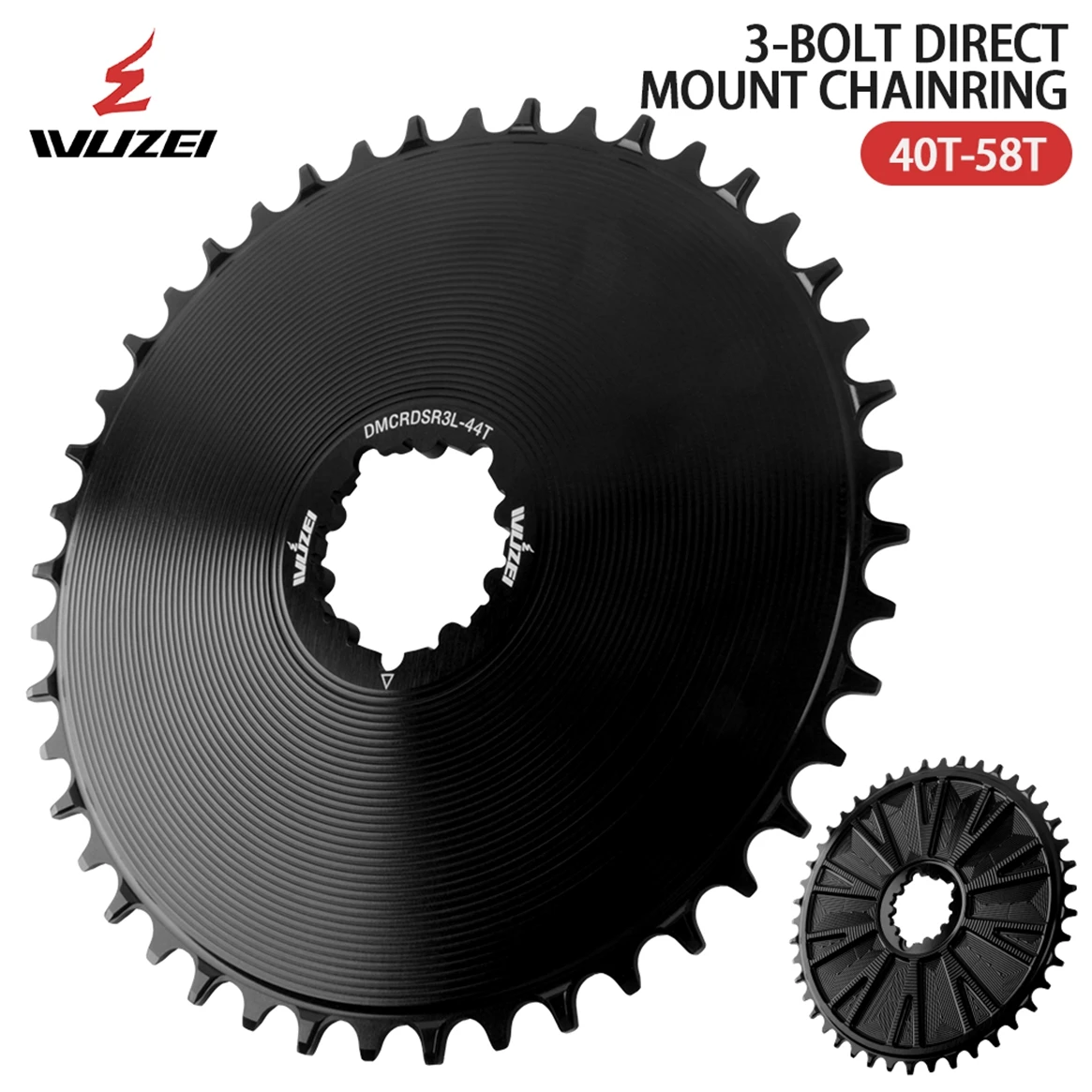 4.2mm Offset Road Gravel Bike Chainring Narrow Wide AERO Sprocket 40T-58T for SRAM 3 Bolt Direct Mount Crank 8 9 10 11 12S bike chainring bicycle parts