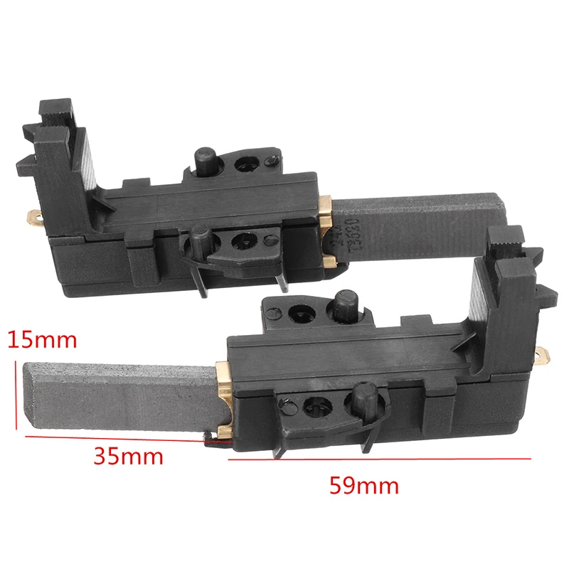 Washing Machine Carbon Brushes 2pcs For Hoover Candy Aeg Indesit Laundry Washer
