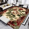 Luxury Flower Decoration Carpets Living Room European Style Rugs Home Hall Soft Floor Mat Room Decor Doorway Hallway Carpet 4