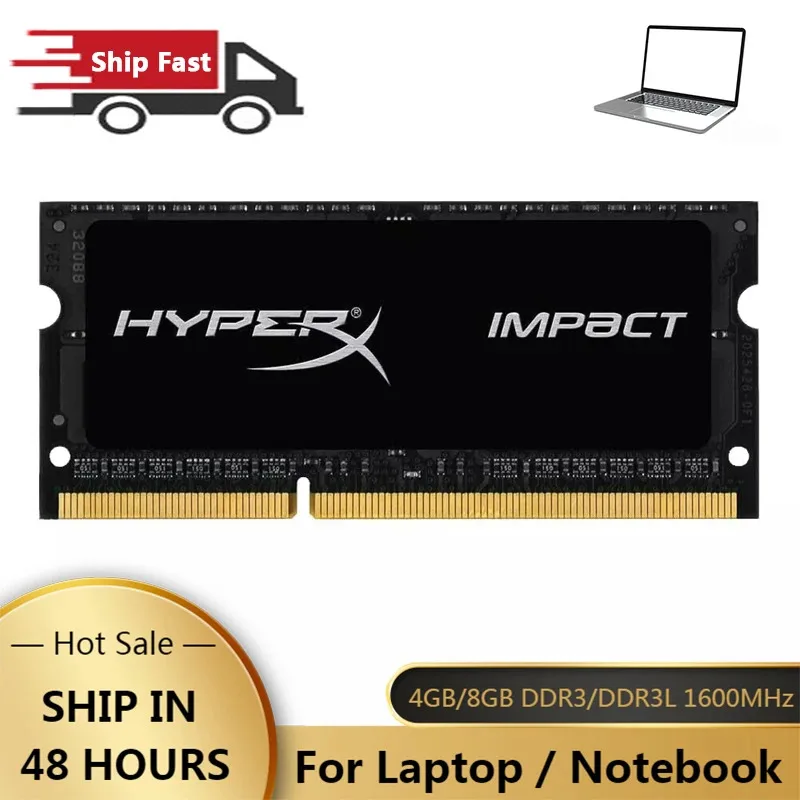 Barrette Mémoire RAM Crucial DDR3L 4GB Ou 8GB Pour PC Portable - 1333/1600MHz