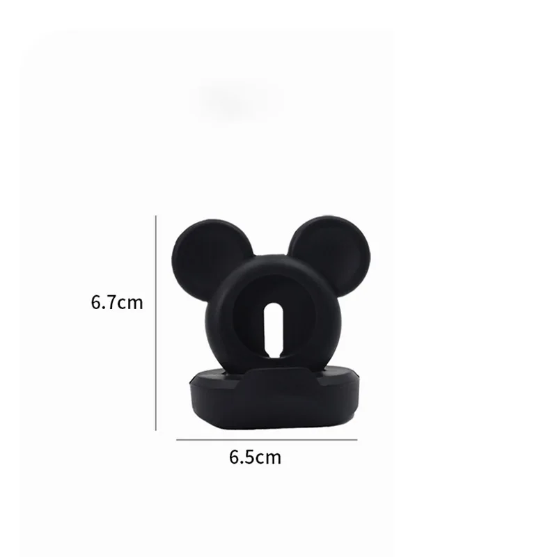 Desktop stand for Apple Watch Series 9 8 7 6 SE 5 and 4 iWatch silicone charger 45mm 44mm 42mm 41mm 40mm Watch charging stand