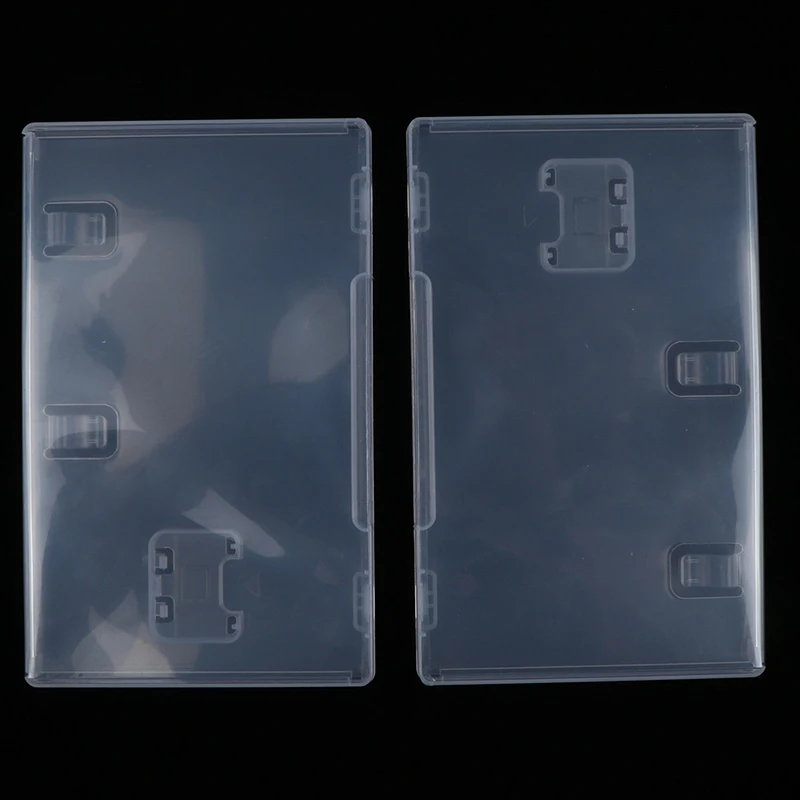

2Pcs For Switch NS Game Card Transparent Box Card Cartridge Holder Case Shell Brand New High Quality Anti-pressure Dustproof