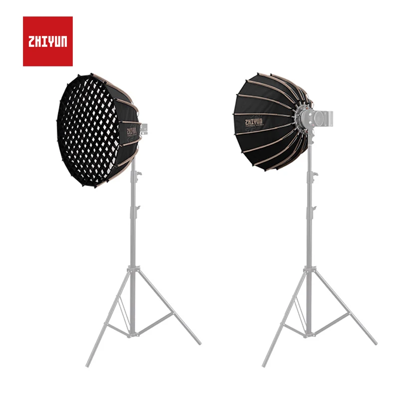 ZHIYUN Accessories Bowens Mount Adapter / Ball Softbox / Silicone Softball Extension Plate for MOLUS X100/G60 Pocket COB Light