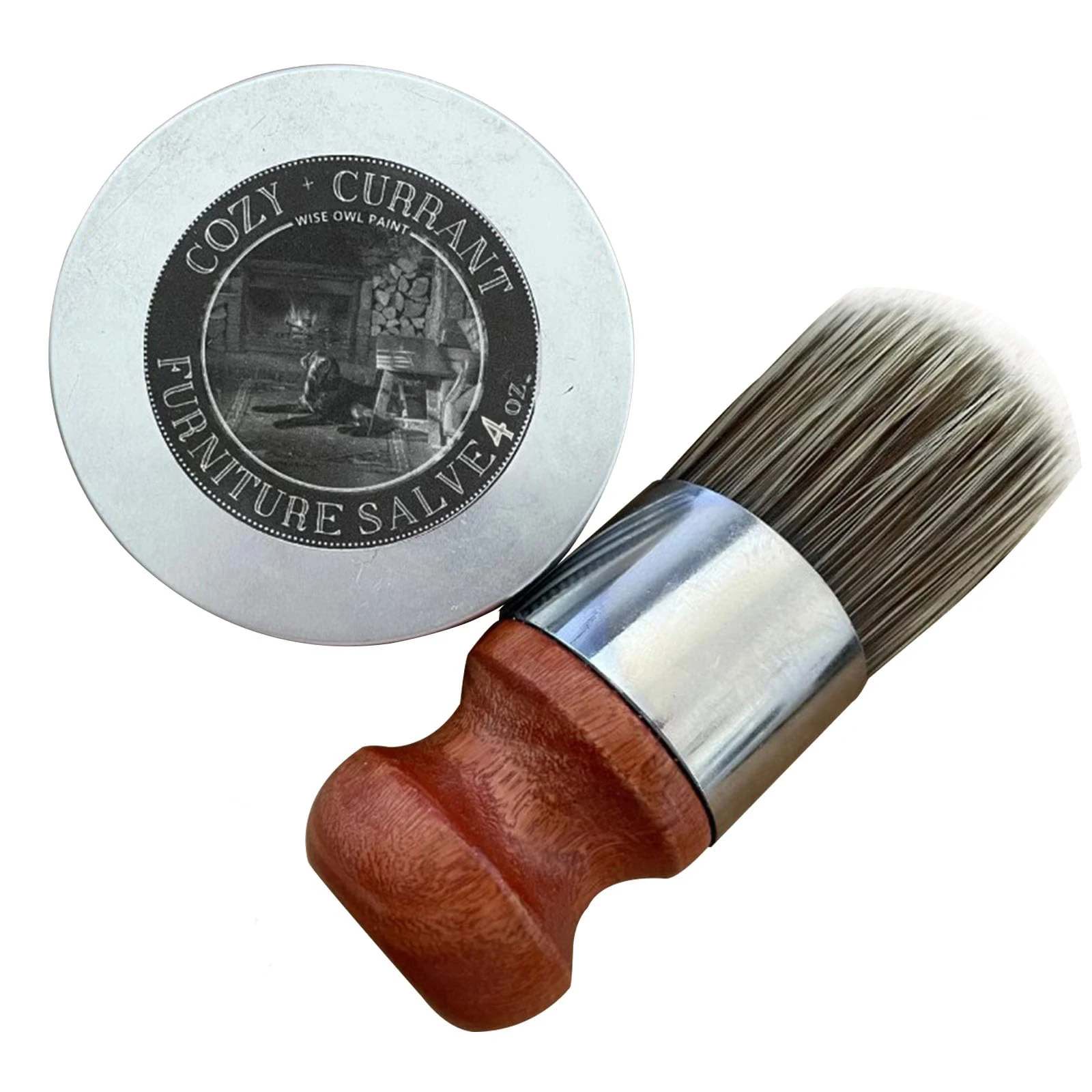 Furniture Salve for Leather set Leather Salve for Furniture with 1 Brush and 120 Ml Ointment 2pcs leather tools leather craft tools leather craft tool