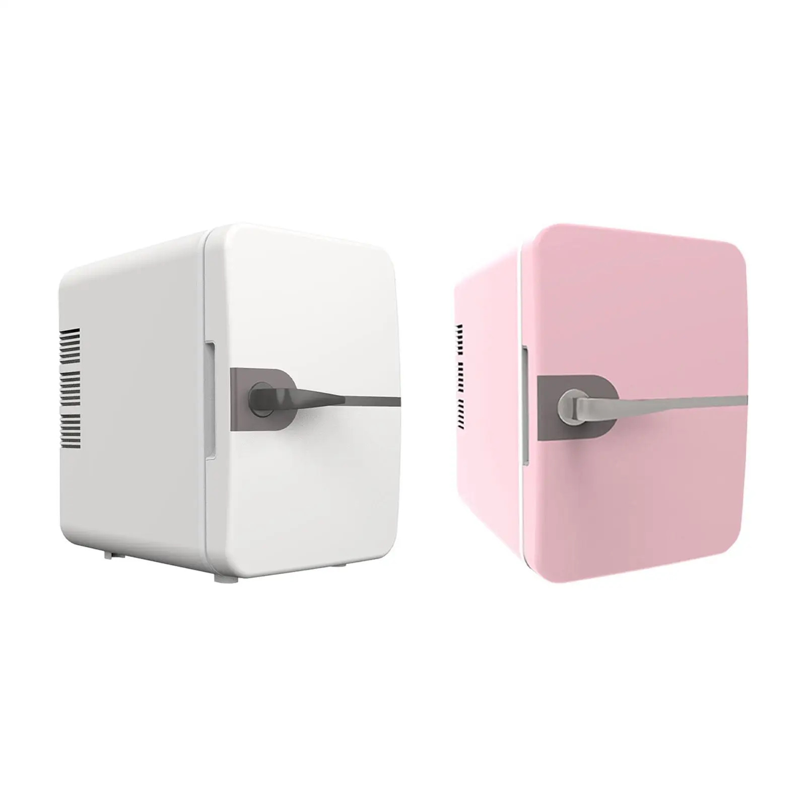 4L Mini Fridge Beverage Refrigerator Adjustable Temperature Valentines Day Gifts