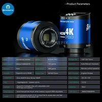 MECHANIC HDMI Camera  MOS 4K Pro / MOS-500 1080P 60FPS Industry Video Trinocular Microscope Camera For PCB Chips Solder Repair 1