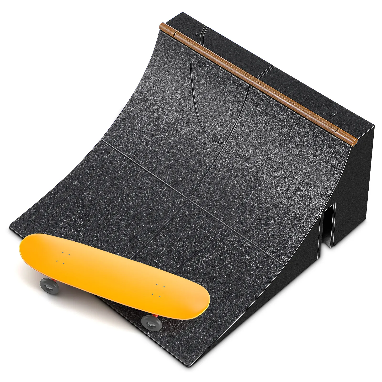 손가락 스케이트보드 플라스틱 램프 부품 어린이용 장애물 코스 정교한 제작 장..