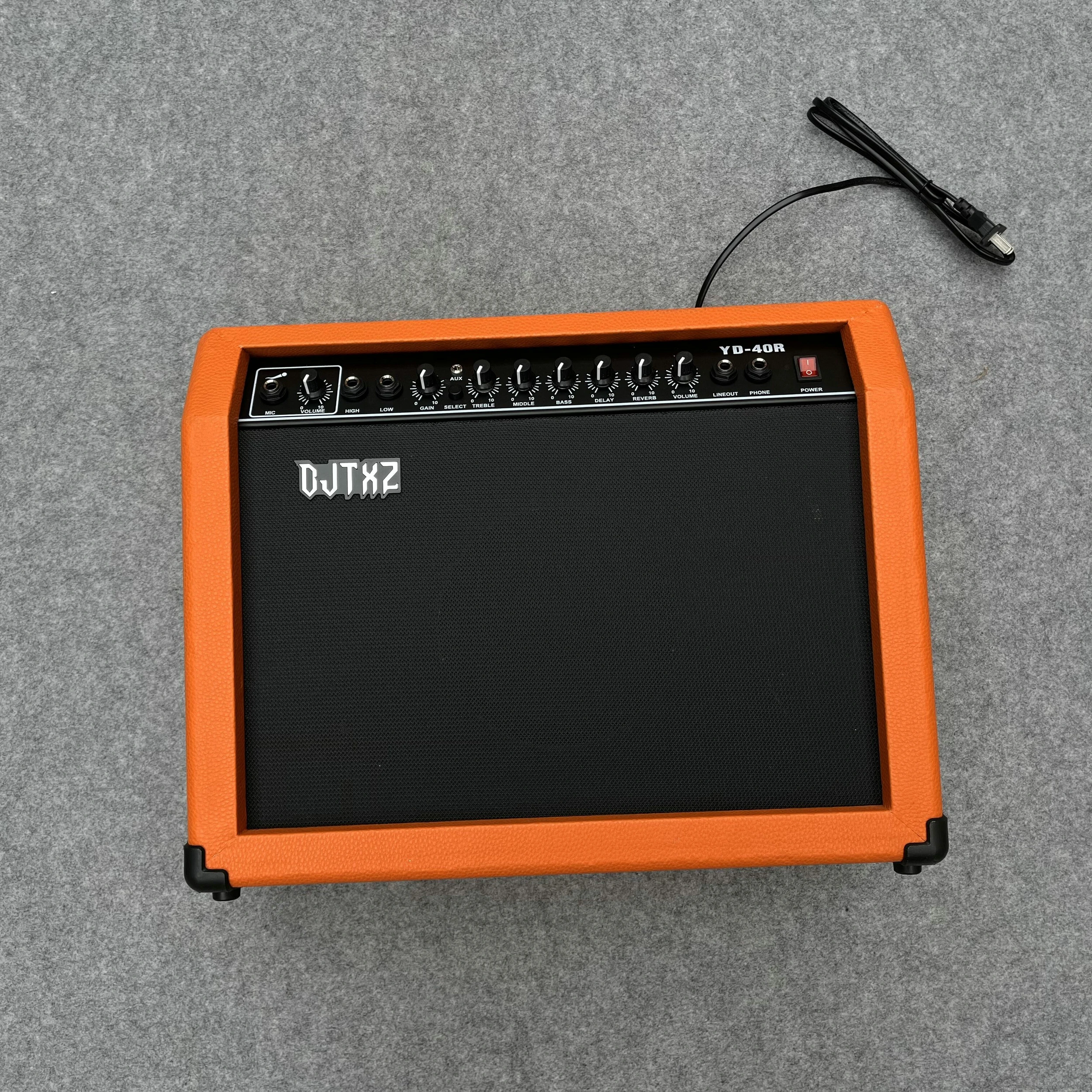 40 watt electric guitar speaker amplifier 4 input guitar sound professional performance practice playing instrument speaker