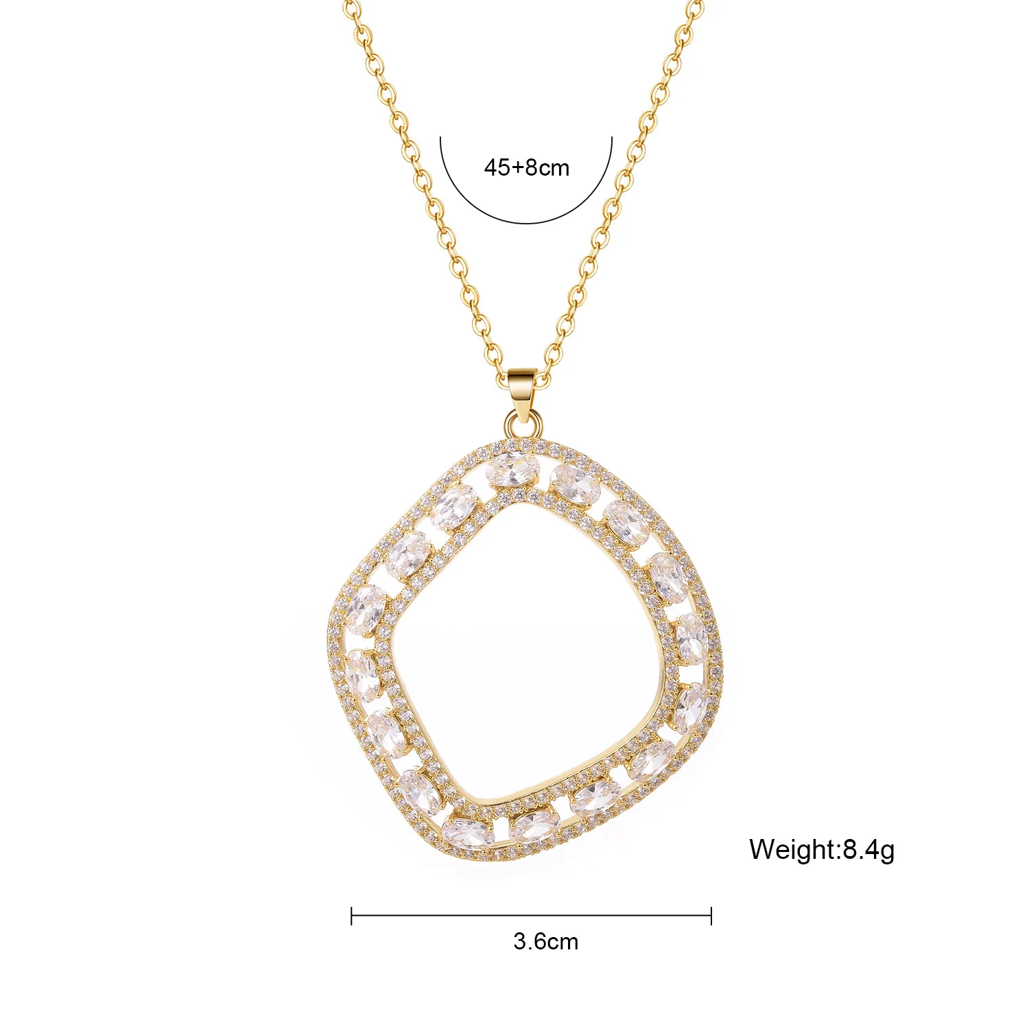 Minimalist Elegant Everyday Versatile Round Circle Pendant Necklace Chain Chokers Vintage Women Girl Wedding Birthday 2023 Gift