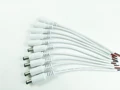 5 Pairs  white