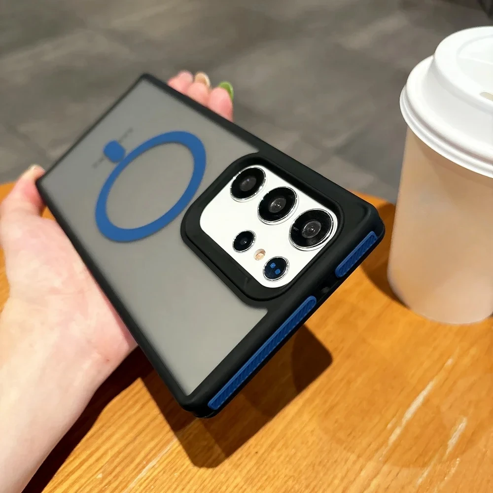 Slim Matte Liquid Magnetic Wireless Charging Protective Case Cover