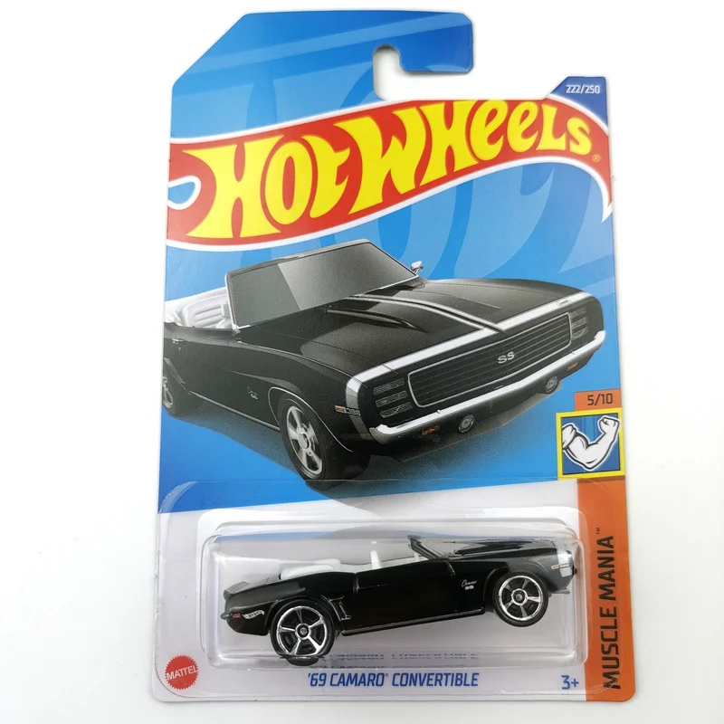 

Лидер продаж 2022-222, автомобили 69 CAMARO, Трансформер 1/64, коллекционная Металлическая Модель литья под давлением, игрушечные автомобили