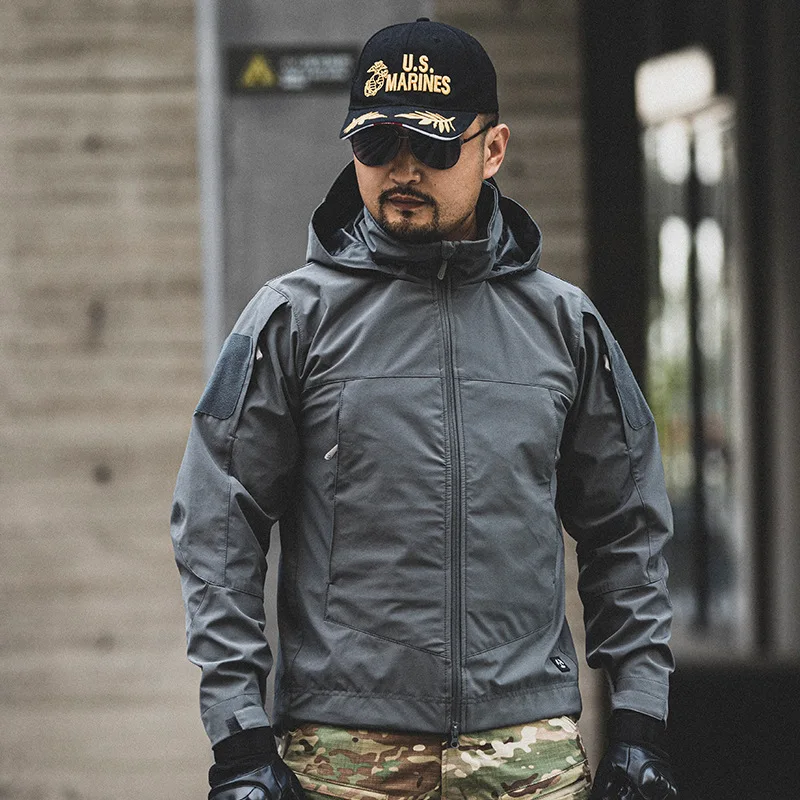Rain Hoody Camping Hiking Jacket 