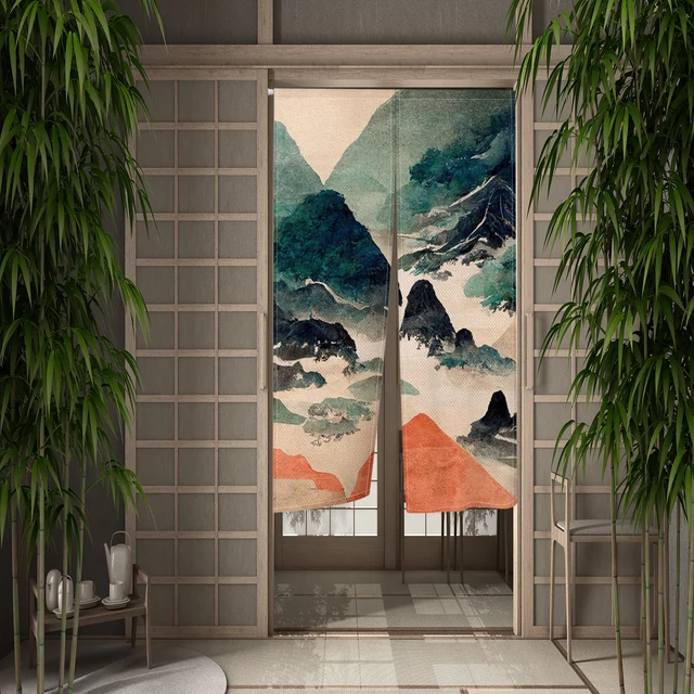 noren japonais long 8