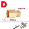 Hose & Spray Gun Connector For Karcher Easy Lock New HDS TR22 AG & IG Adapter To Quick Connect 5