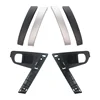Car Front Inner Door Handle Base Black Silver ABS Trim Cover For Nissan Qashqai J10 2007 2008 2009 2010 2011 2012 2013 2014 2015 6