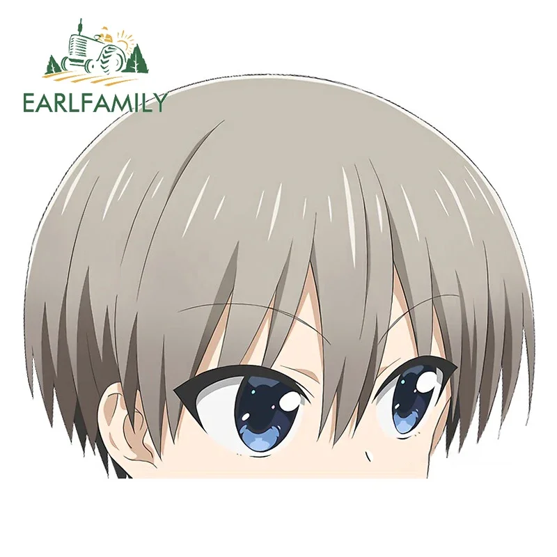 

EARLFAMILY 13 см x 10,6 см для аниме, наклейки на автомобильные знаки, защитная наклейка на дверь автомобиля, водонепроницаемые забавные личные наклейки для домов на колесах