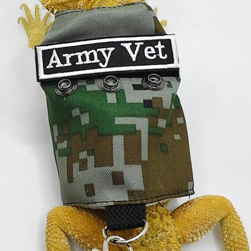 Bearded Dragon Harness Reptiles Leading Rope Breathable Harness For Bearded Dragon Lizard Reptiles For Camping And Walking