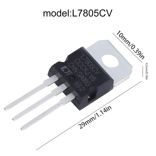 5/10/20pcs LM7805 L7805 7805 L7812CV 7812 Voltage Regulator IC ICs 5V 1.5A LDO REG TO-220 2
