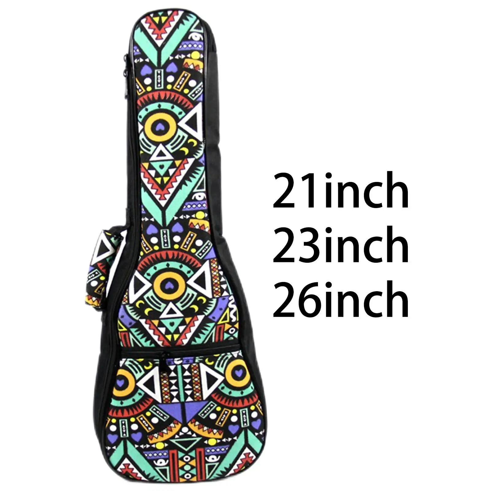 Portable Ukulele Case Gig Bag Padding Professional Oxford Cloth Waterproof with Adjustable Straps Shockproof Soft for Concert ukulele case
