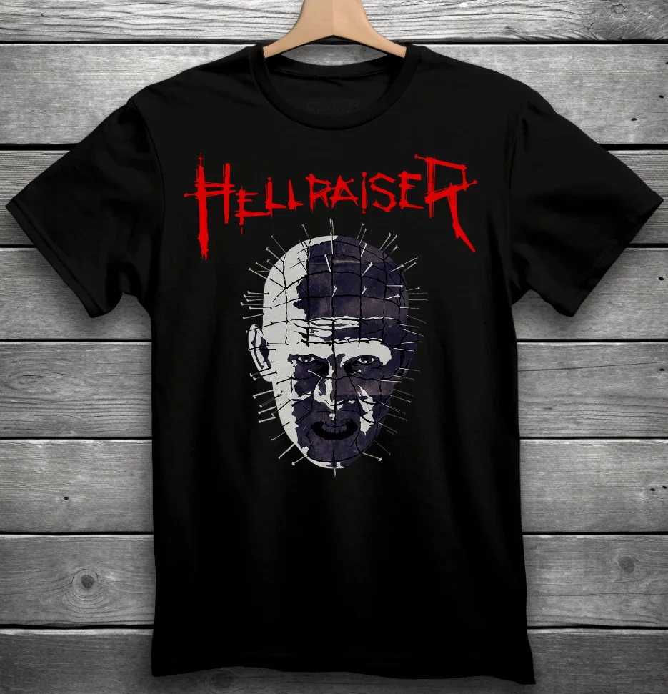 

Hellraiser Pinhead Movie Horror T-Shirt Black