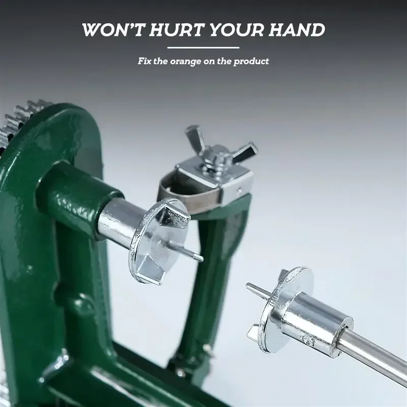 

Слайсер ручной Оранжевый скребок для картофеля кухонная быстрая вращающаяся машина для фруктов очиститель Чистящая рукоятка для яблока кухонная ручная Ломтерезка