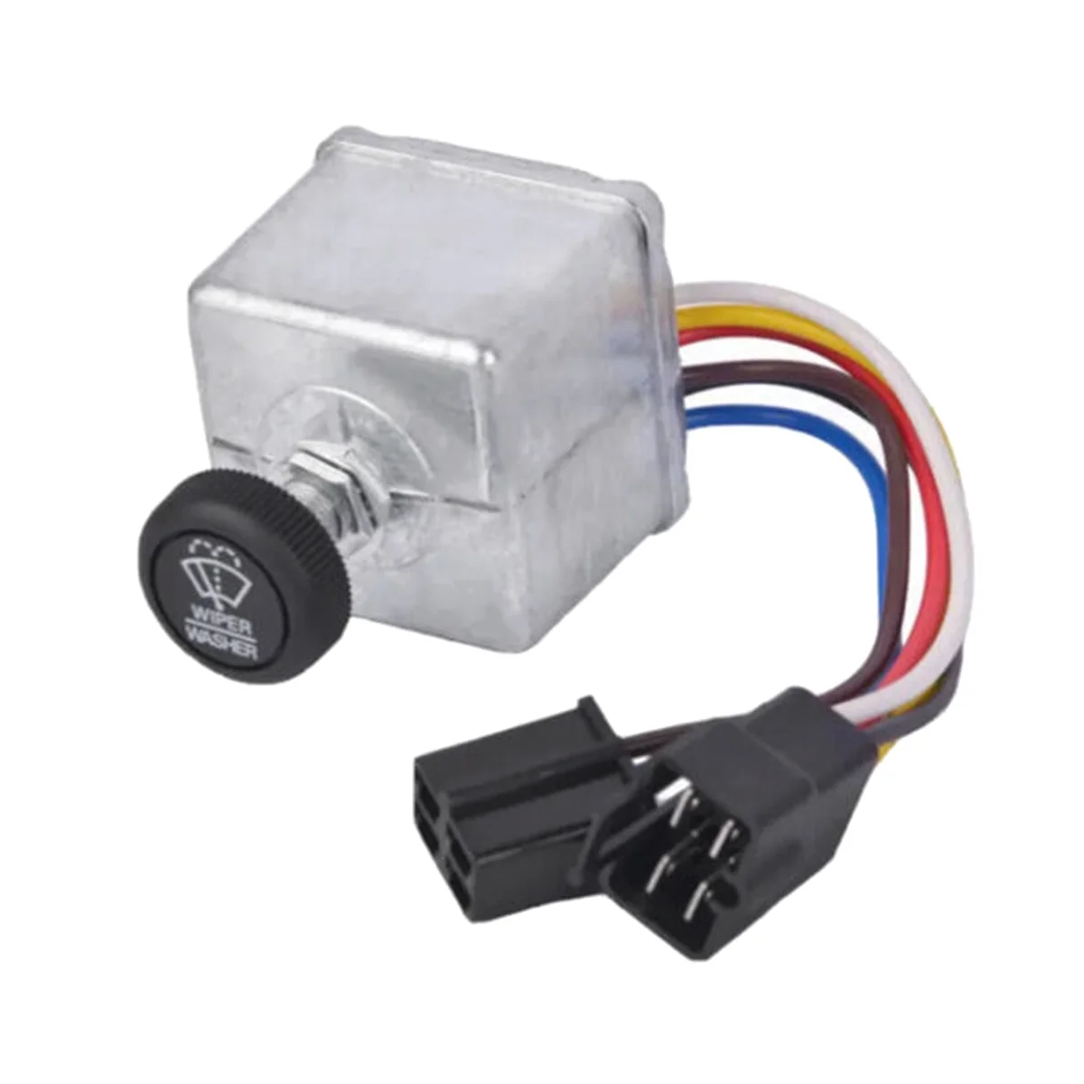 

Washer Switch Wiper Switch Knob 4 & 2 Pin Connection 6 Wire for Peterbilt 300 Series 75600-26 577.75633