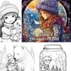 1pc Art Coloring Book 22 Page Coloring Books Gift For Birthday Party Relieve Stress Kill Time Graffiti Painting Drawing Art Book 4