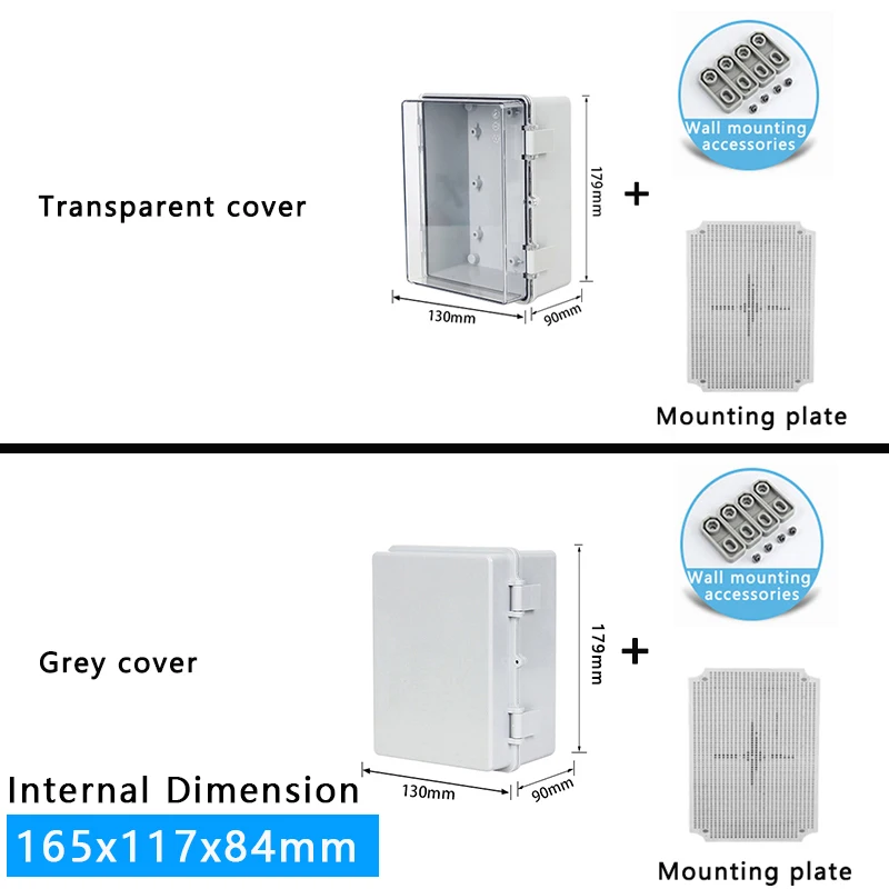 Heavy-Duty Waterproof Electrical Enclosure - IP66 Weatherproof & Dustproof