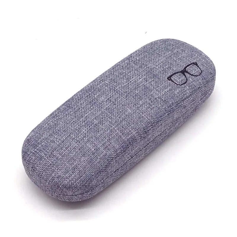 Hohe Qualität Gläser Fall Für Männer Frauen Leinen Tuch Brillen Fällen Abdeckung Harte Tragbare Brillen Box Halter Brillen Lagerung – Detail 4