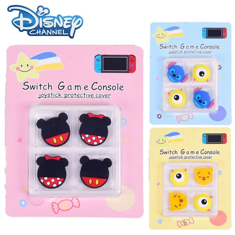 Disney Mickey Silicone Game Rocker Cover Cartoon for Nintendo Switch NS Lite Rocker Cap Protective Cover Handle Cap Gifts