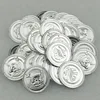 60PCS Plastic Pirate Coins Silver And Gold Bulk Treasure Hunt Toys For Kids Halloween Cosplay Party Supplies Classroom Prizes 3