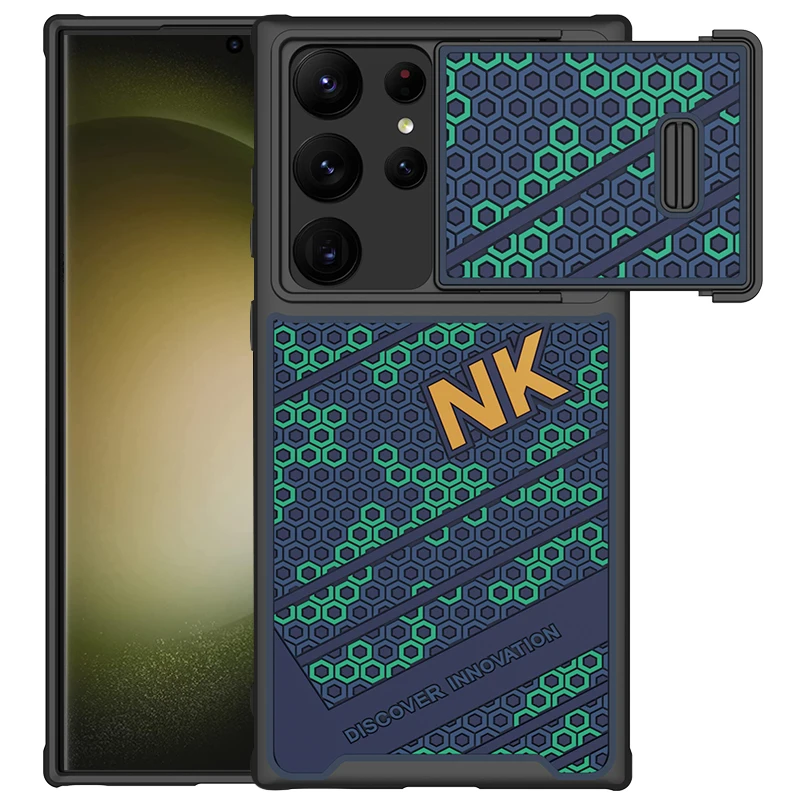 

Силиконовый чехол NILLKIN для Samsung Galaxy S23 Ultra 2023 с объемными сотами для Samsung S23 + Plus