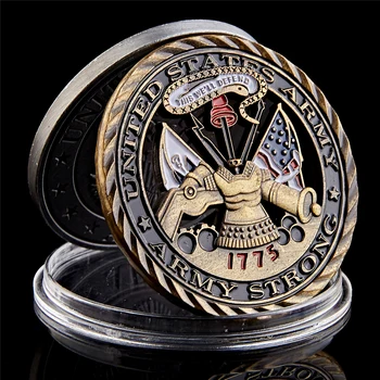 1775 US Army Strong Core Values Challenge Coin