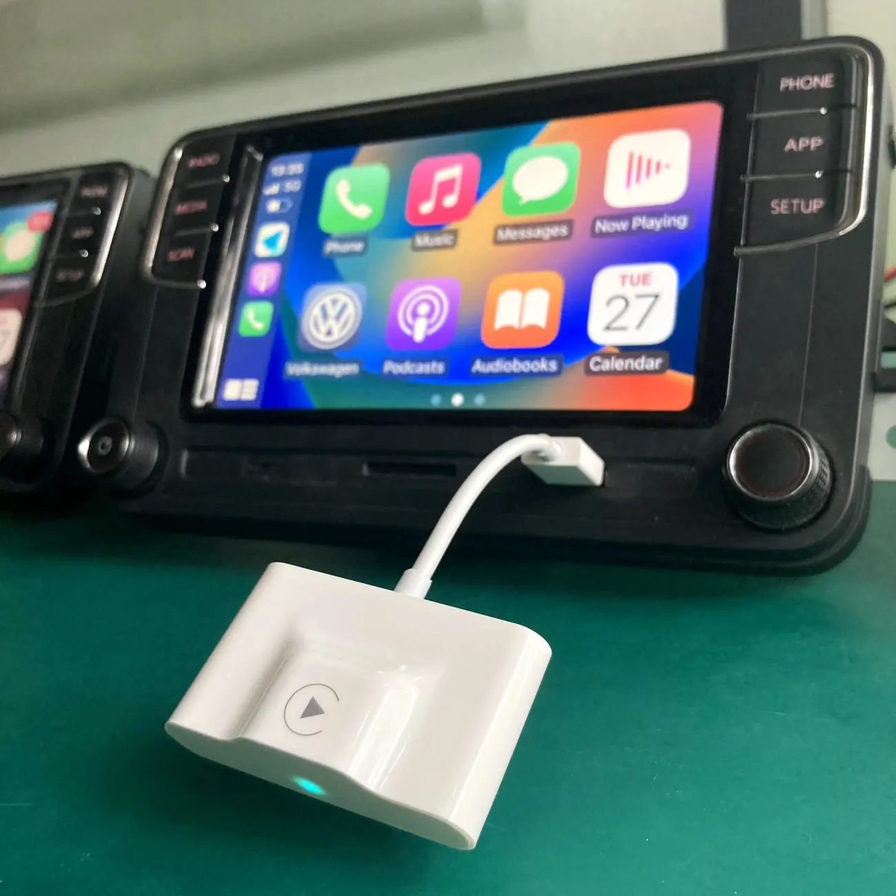 Creasono Carplay Adapter iPhones: 2er-Set WLAN-Adapter für Apple