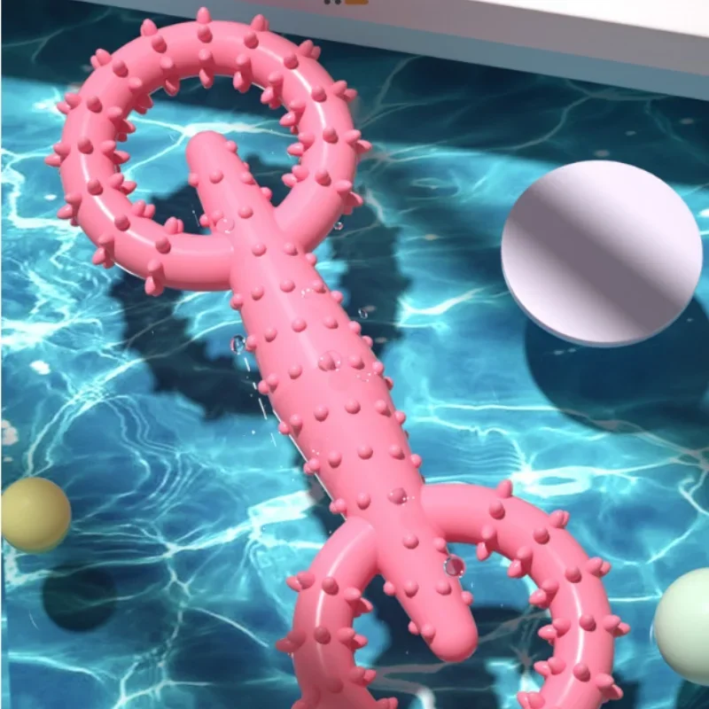 Dog Pull Ring Toy Interactive Dog Toys Interactive Teeth Cleaning Toy For Dogs Boredom Relief And Training Pull Ring Pet Chewing 5