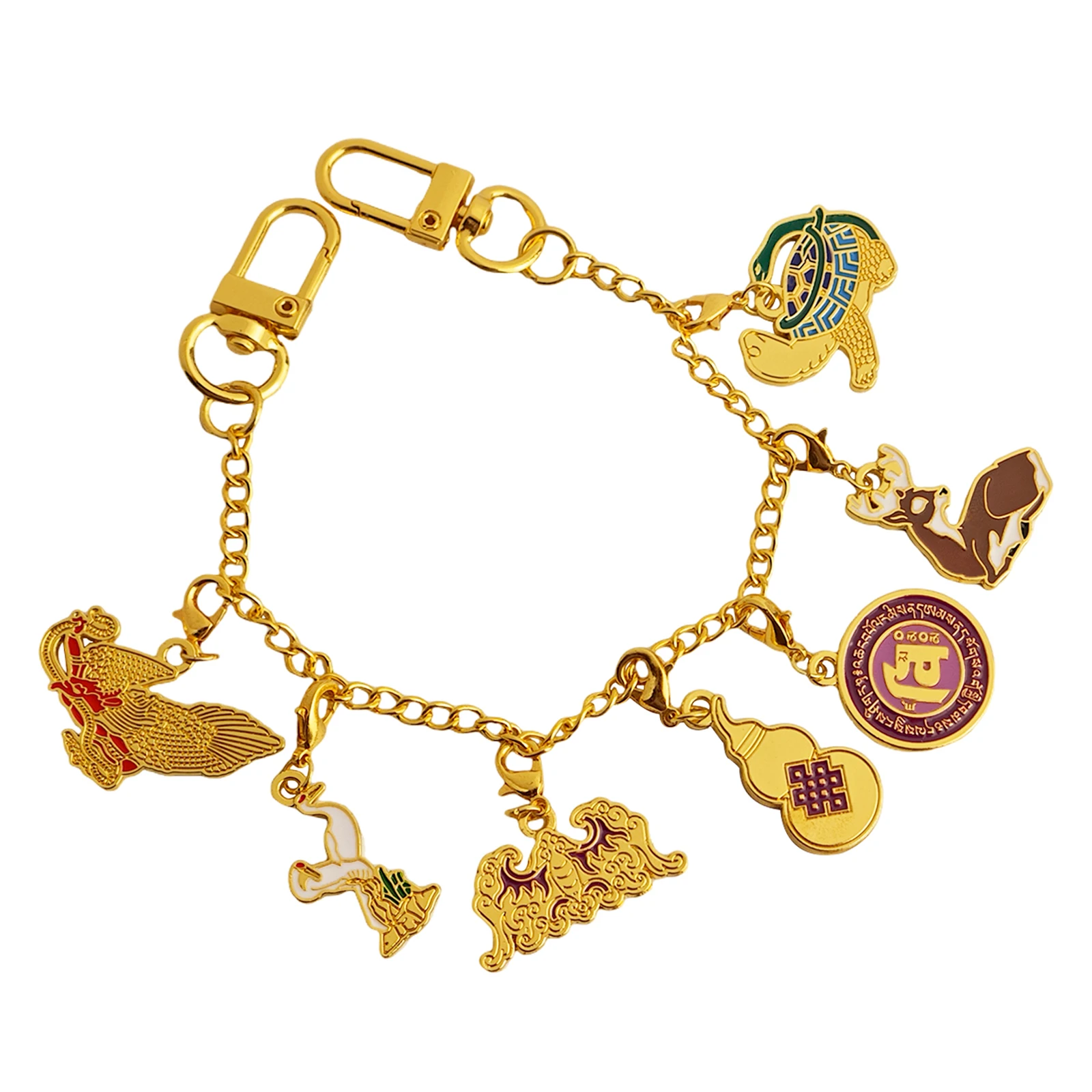 2025 Vitality Activator Hanging Bracelet Golden Animal Gourd Bracelet w5639 4
