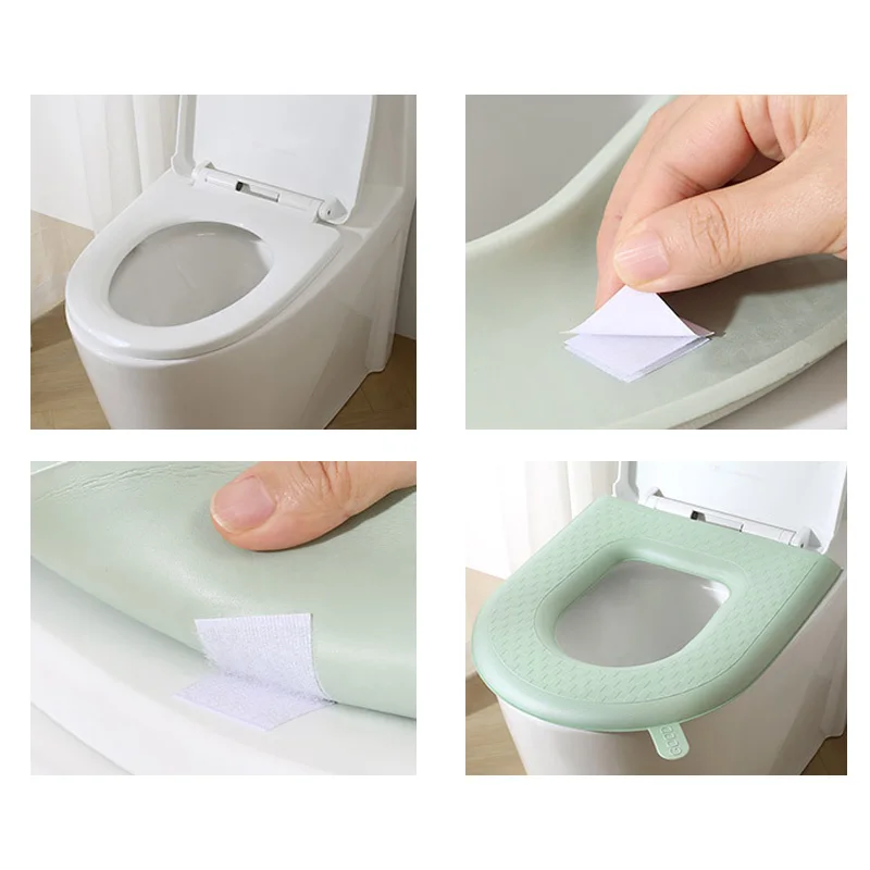 Silica Gel Waterpoof Soft Toilet Seat Cover Bathroom Closestool Mat Pad Cushion  Toilet Seat Bidet Toilet Cover Accessories - AliExpress