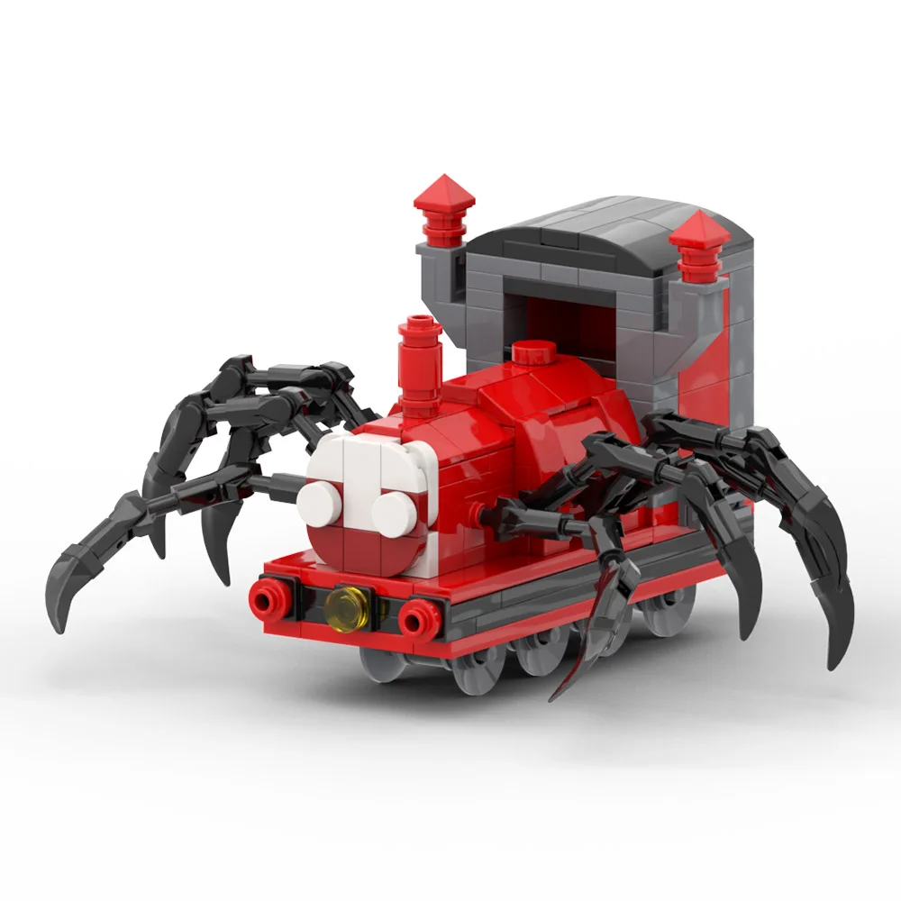 262 Pçs/set Jogo De Terror Aranha Vermelha Trem Montagem Brinquedo, Modelo  De Brinquedo Educativo Infantil, Presente, Dia Das Bruxas/dia De Ação De  Graças/presente De Natal, Frete Grátis, Devoluções Gratuitas