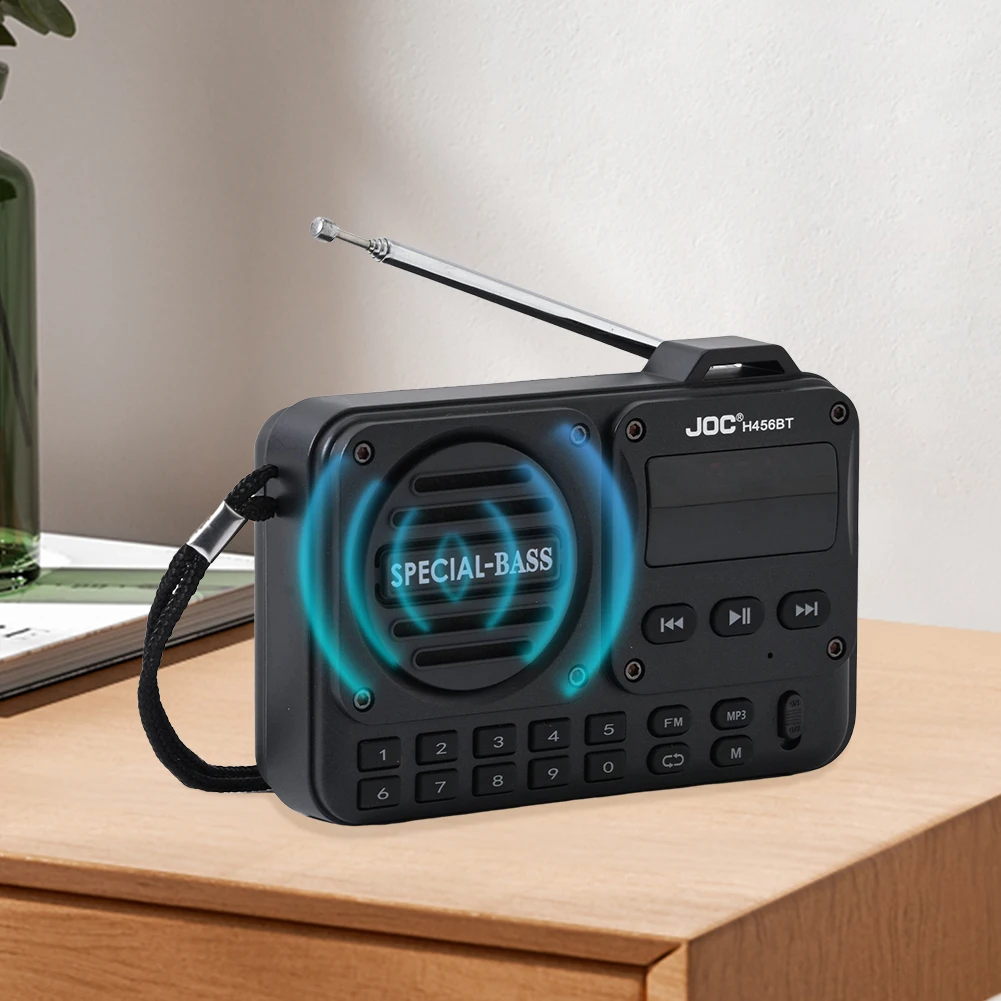 Description Picture 5 of itemDigital FM Radio Portable High Sensitivity Radio Recorder BT 5.4 Radio Speaker Receiver Alarm with LED Display for Seniors Elder