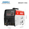 ANDELI 220V AC DC TIG Welder TIG-250PE TIG Welding Machine MMA Pulse Aluminum Welding Aluminum Welder Spot Welding 4
