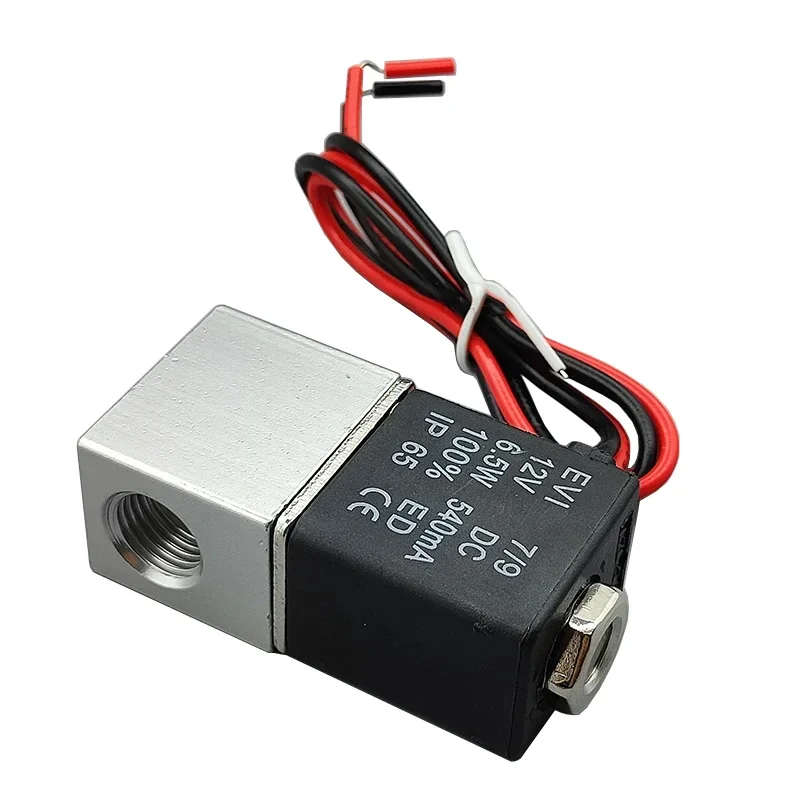 Description Picture 4 of itemCompressor Valve 12V 24V AC 110V 220V Solenoid Valve 1/4'' 1/8'' 2-Way Normally Closed Direct-acting Pneumatic for Water Air Oil