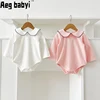Newborn Clothes Baby Romper Infant Girl Long Sleeve Cotton Bottoming Shirt Tops Spring Autumn Toddler Bodysuits Jumpsuit 0-24M